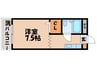 パレスアーバン 1Rの間取り