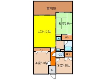 間取図 ラポール青山