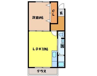間取図 フロンティア Ｂ棟