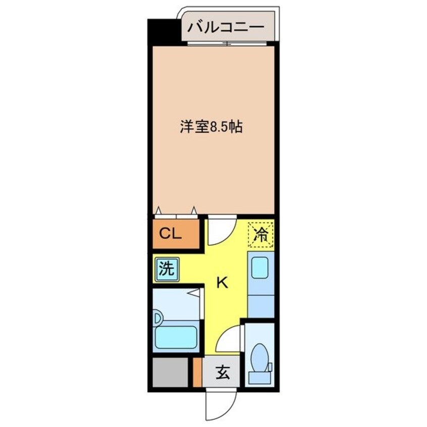 間取図 サンロイヤルⅠ