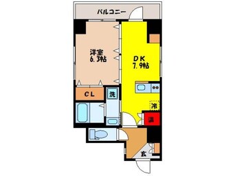 間取図 クオーレ賑町
