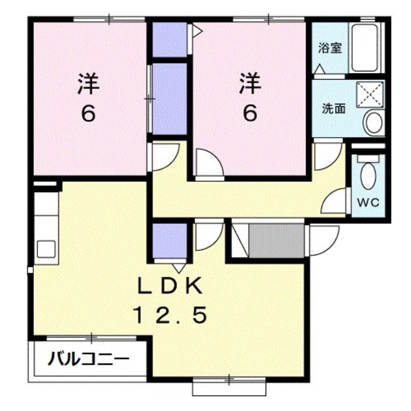 間取り図 ウィンディア吉田