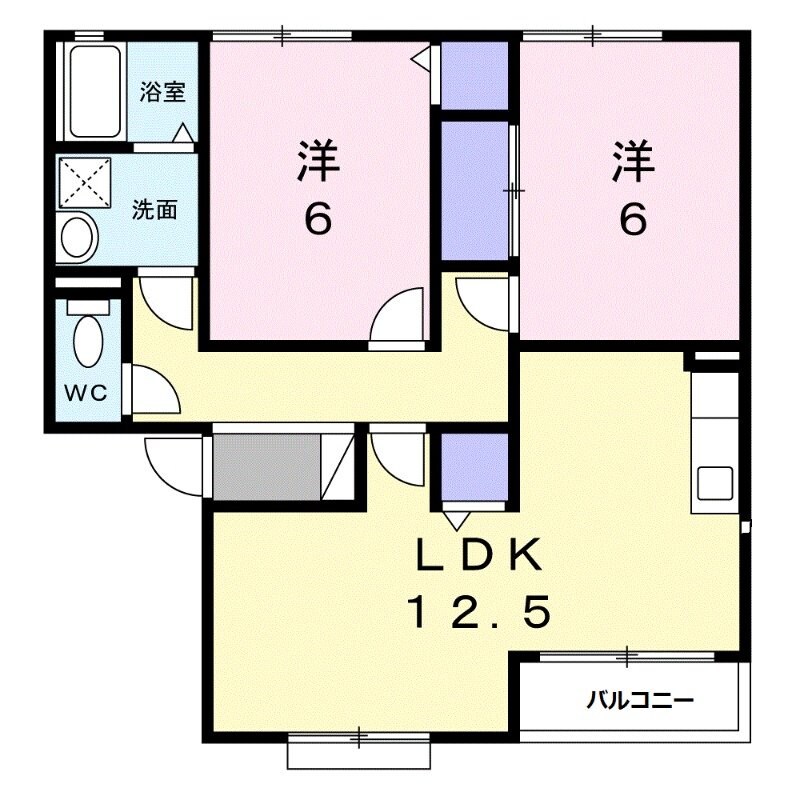 間取り図 ウィンディア吉田