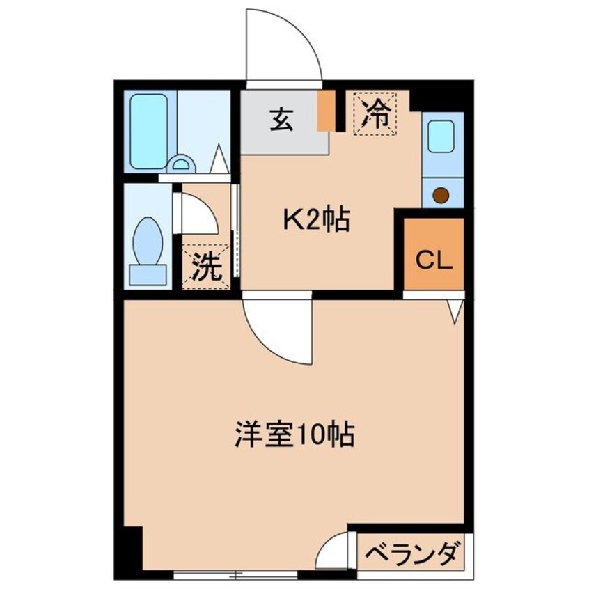 間取図 パークアベニュービル