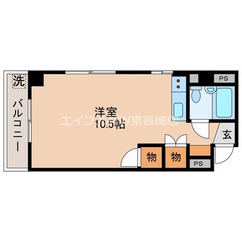 間取図 ハイツ若葉