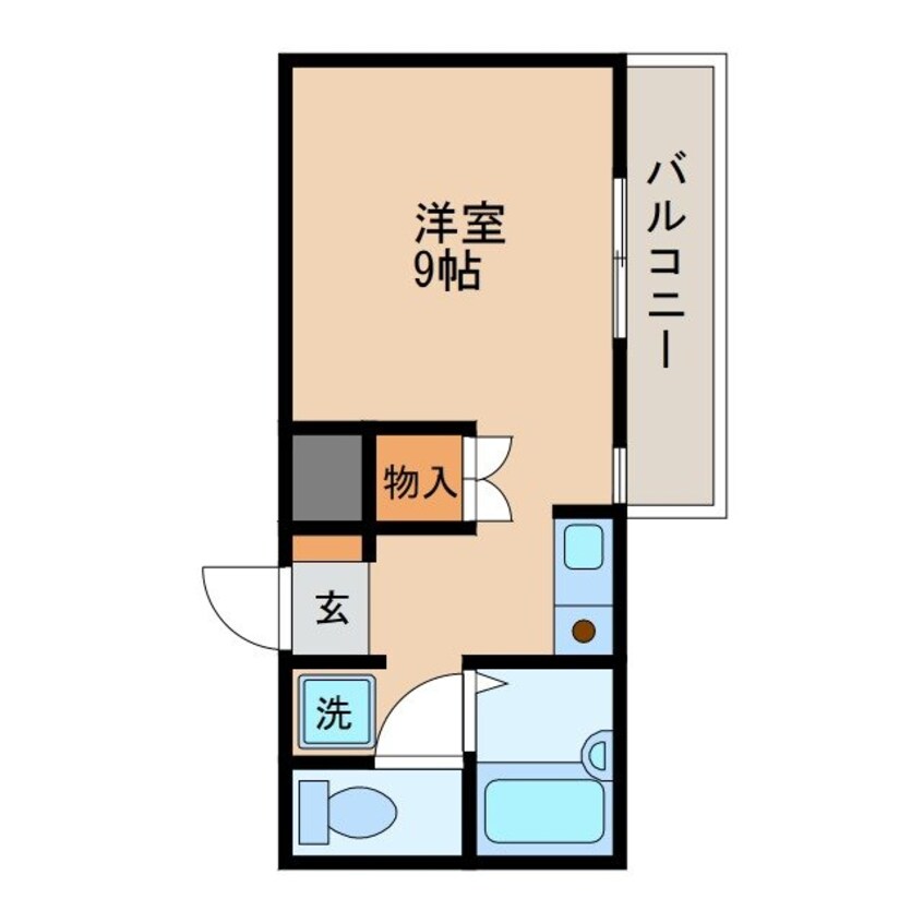 間取図 西田ビル