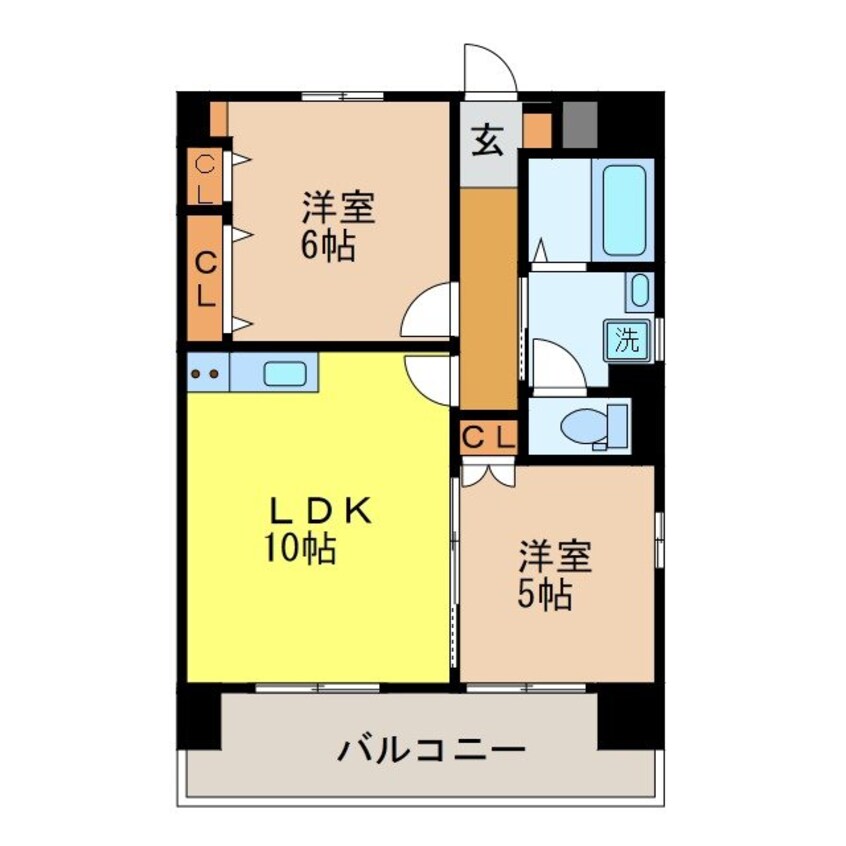 間取図 Residence赤迫