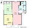 フォーレス東小路Ⅰ 2LDKの間取り