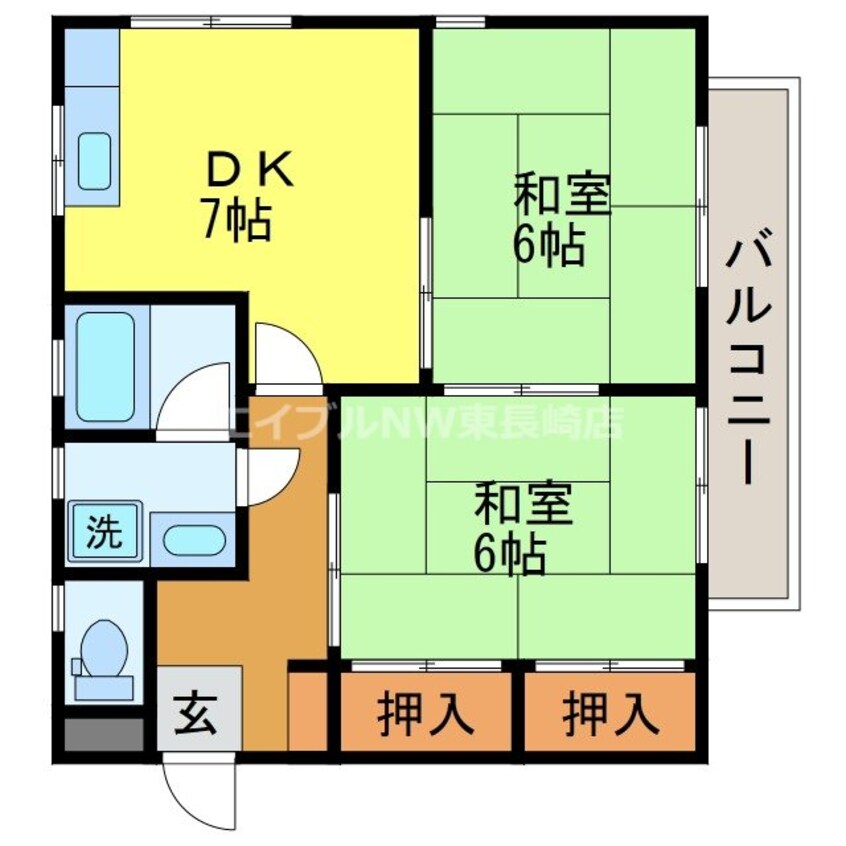 間取図 グランドメール清水