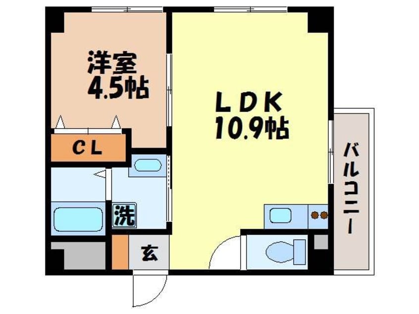 間取図 ＭＫステーション花丘