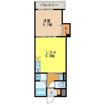 間取図 Residence古賀