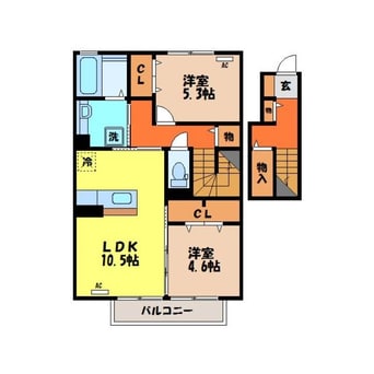 間取図 グラン大樹