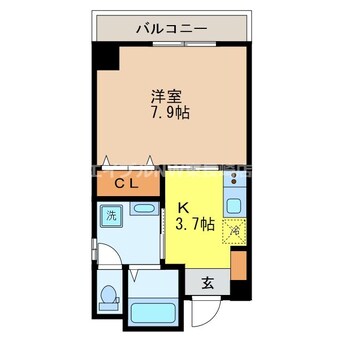 間取図 Earl Grey マンション大橋