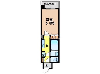 間取図 グランアズール浦上