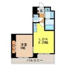 Residence中川 1LDKの間取り