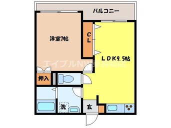 間取図 ガーデンパーク金屋町