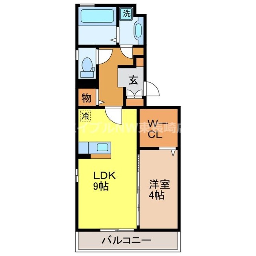 間取図 カーサデルソル