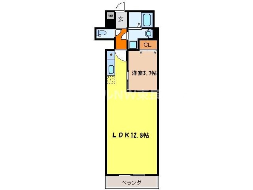 間取図 リード浜町