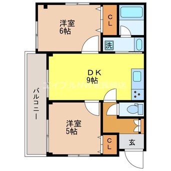 間取図 ベイテラス南山手