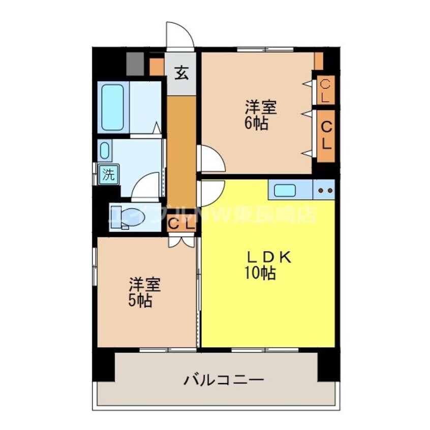 間取図 Residence赤迫