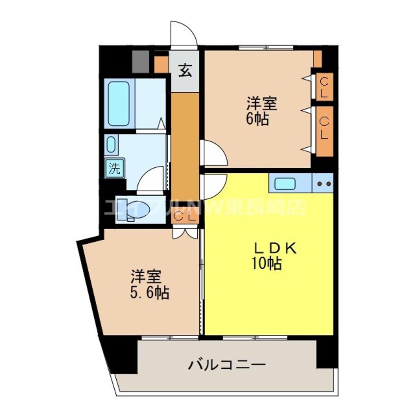 間取図 Residence赤迫