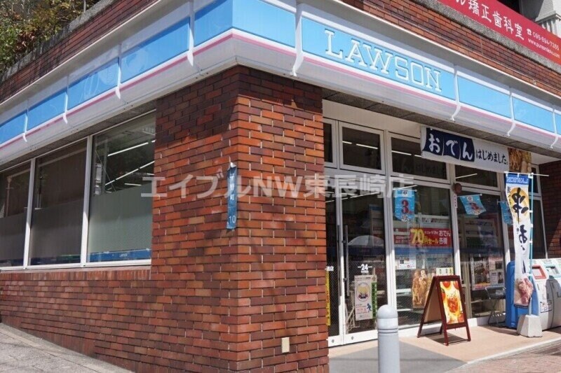 ローソンセントポール通店(コンビニ)まで118m 長崎市電１系統<長崎電気軌道>/原爆資料館駅 徒歩2分 1階 築4年