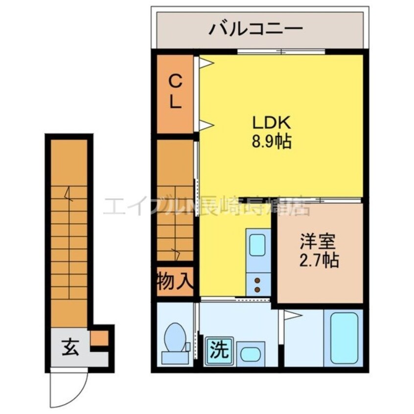 間取図 Residence時津West