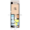 SKY時津 1Kの間取り