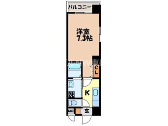 間取図 スクウェアヒルズ中園