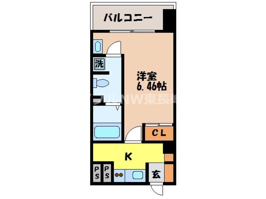 間取図 レジデンス古町