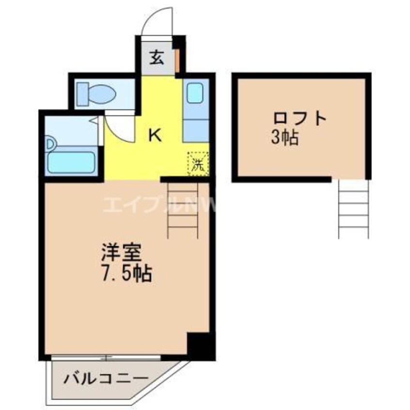 間取図 パージュ参番館