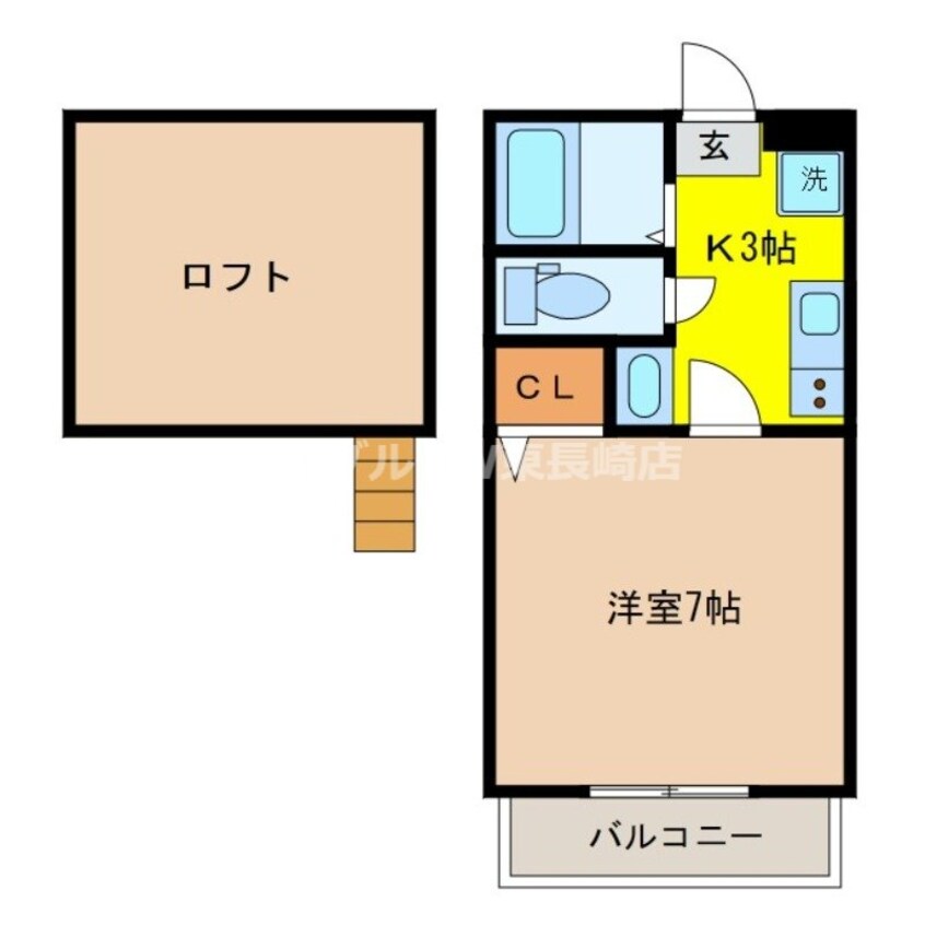 間取図 Signpost戸石B棟