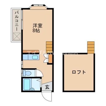 間取図 カーサヴェルデ梁川