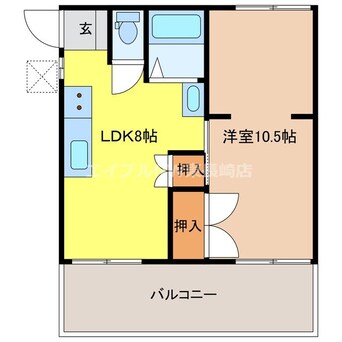 間取図 東小島ハイツ