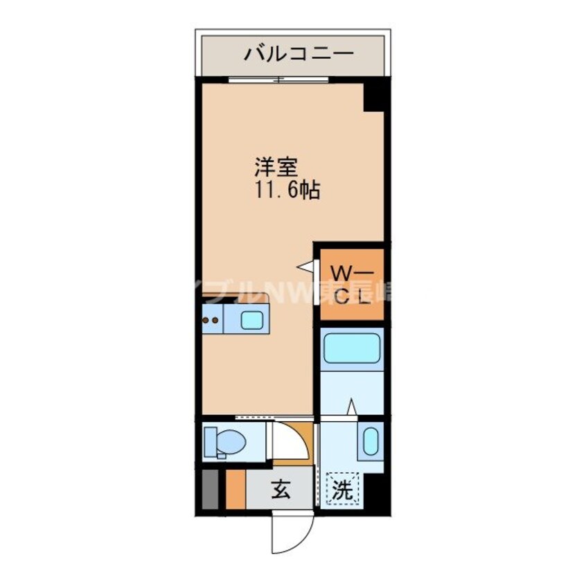 間取図 アミティ花丘