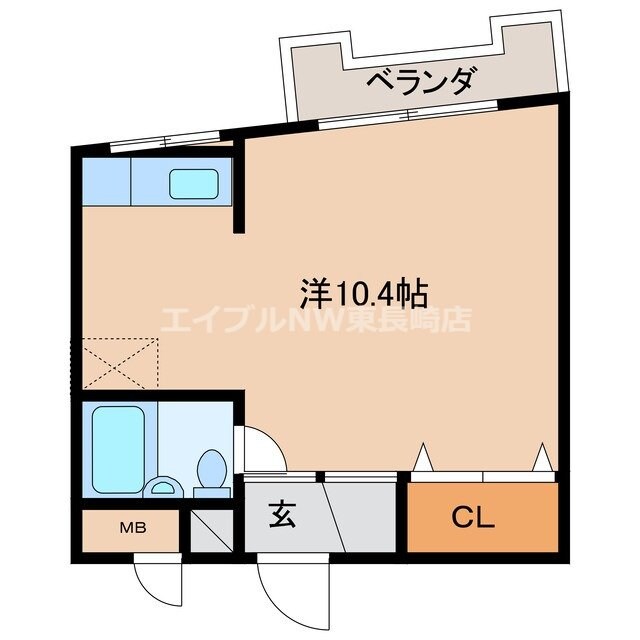 間取り図 八坂マンション