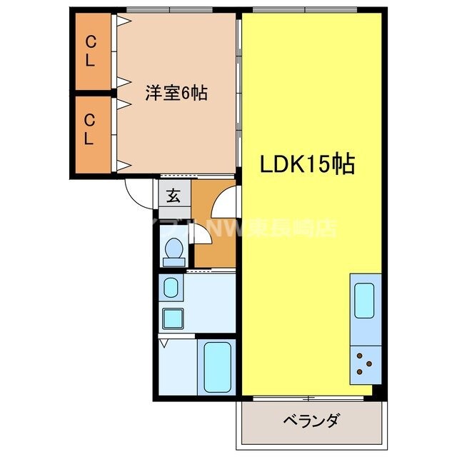 間取り図 ファースト桜馬場