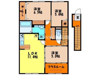 間取図 ハルブラッサム長与