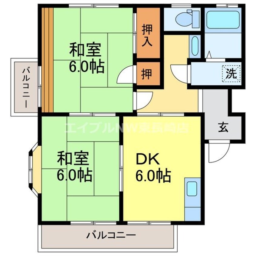 間取図 ハイツ順