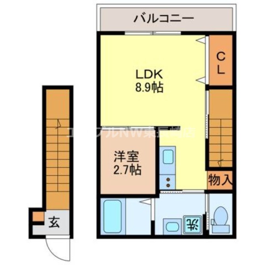 間取図 Residence時津West