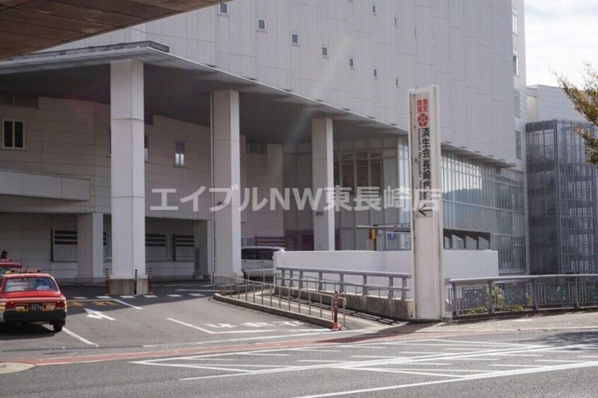 ローソン済生会長崎病院店(コンビニ)まで380m 長崎本線/長崎駅 徒歩26分 3階 築40年