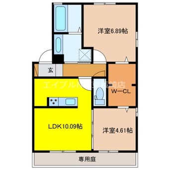 間取図 フランボワーズ