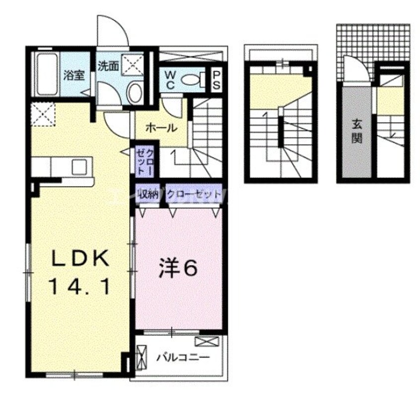 間取図 リーディング　ユー