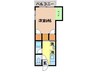 長崎市電５系統<長崎電気軌道>/石橋駅 徒歩2分 1階 築37年 1Kの間取り