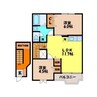 サンパティーク 2LDKの間取り