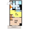 さくらヒルズ 1DKの間取り