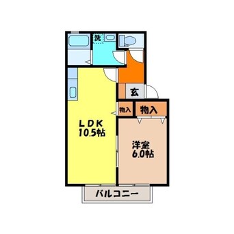 間取図 コンフォールウィルモア