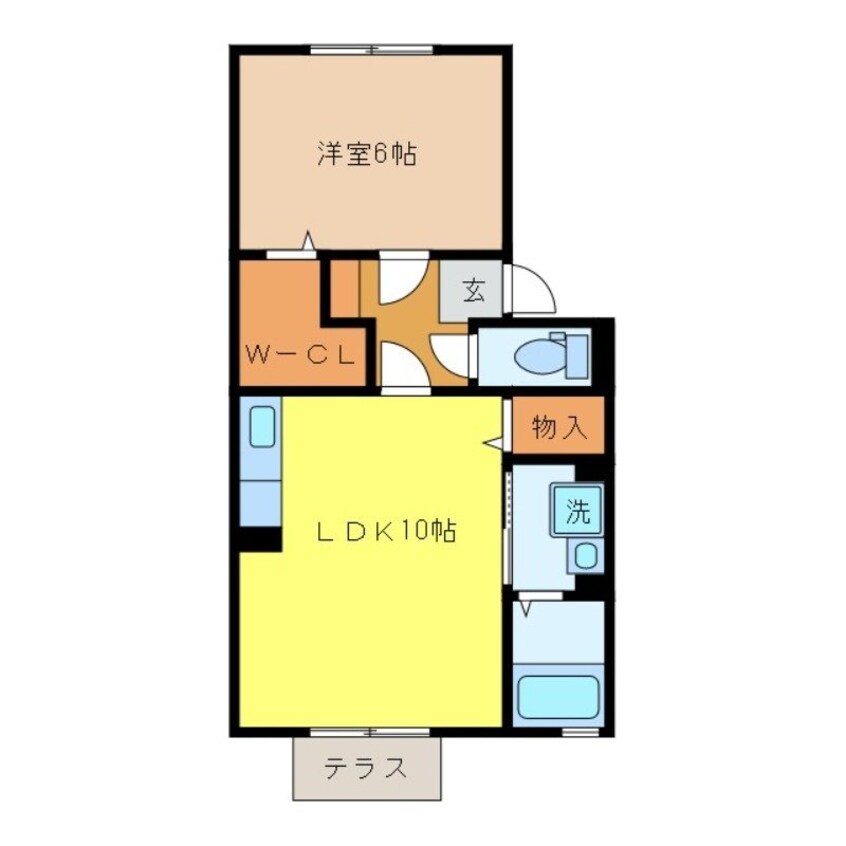 間取図 クラリティ