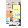 ビバシティ長崎オーシャンフロント 1LDK+Sの間取り