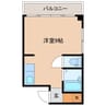 セントラルハイツ酒井 1Rの間取り